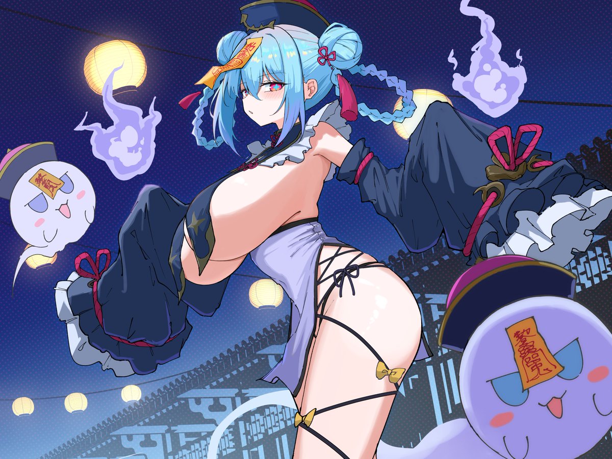 bone_hiko's tweet photo. Feimo様から提供される「アストラル☆パーティー」(@AstralParty_JP)のイラストを描かせていただきました！
キョンシーカイセイ復刻！今すぐすごろくをやろう！

#アストラルパーティー #アスパ  #AstralParty #PR https://t.co/v3gG1mZtbt