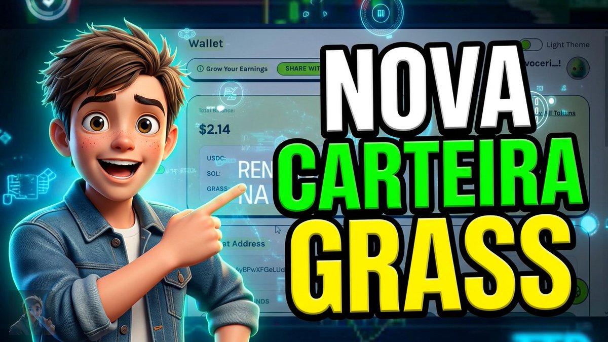 admwlb's tweet photo. GRASS: Nova Carteira Liberada e Guia de Saque Completo https://t.co/9gTeFQLtYN via @YouTube https://t.co/jVDc7I9Qtf