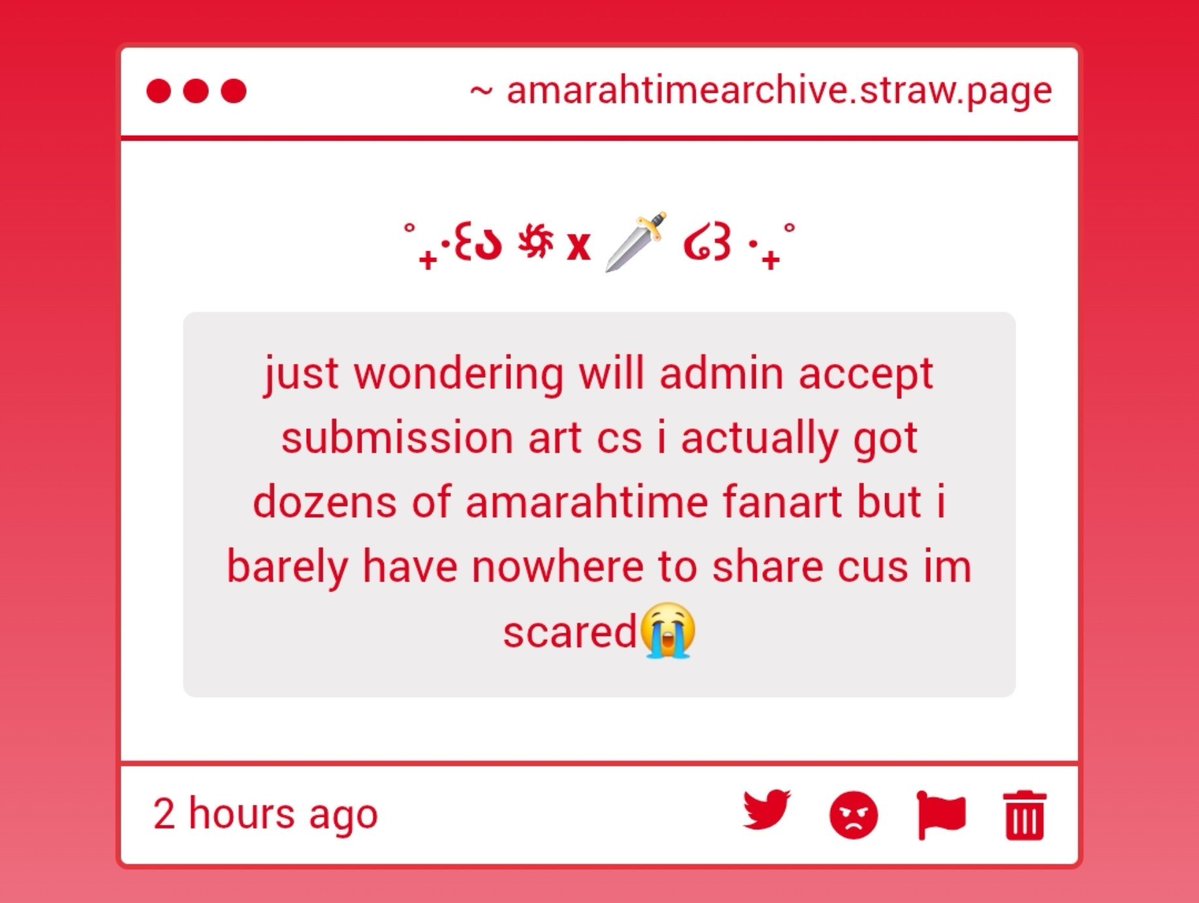 Amtmarchive's tweet photo. Of course we'll accept!!
 I'm always open to submissions of any kind, DMs are open :] https://t.co/ZM1vJAyV5Q