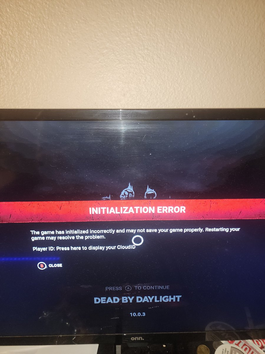 skeme702's tweet photo. @Behaviour @DeadbyDaylight  its been like this for hours please fix ! https://t.co/lvN1H0GJSY