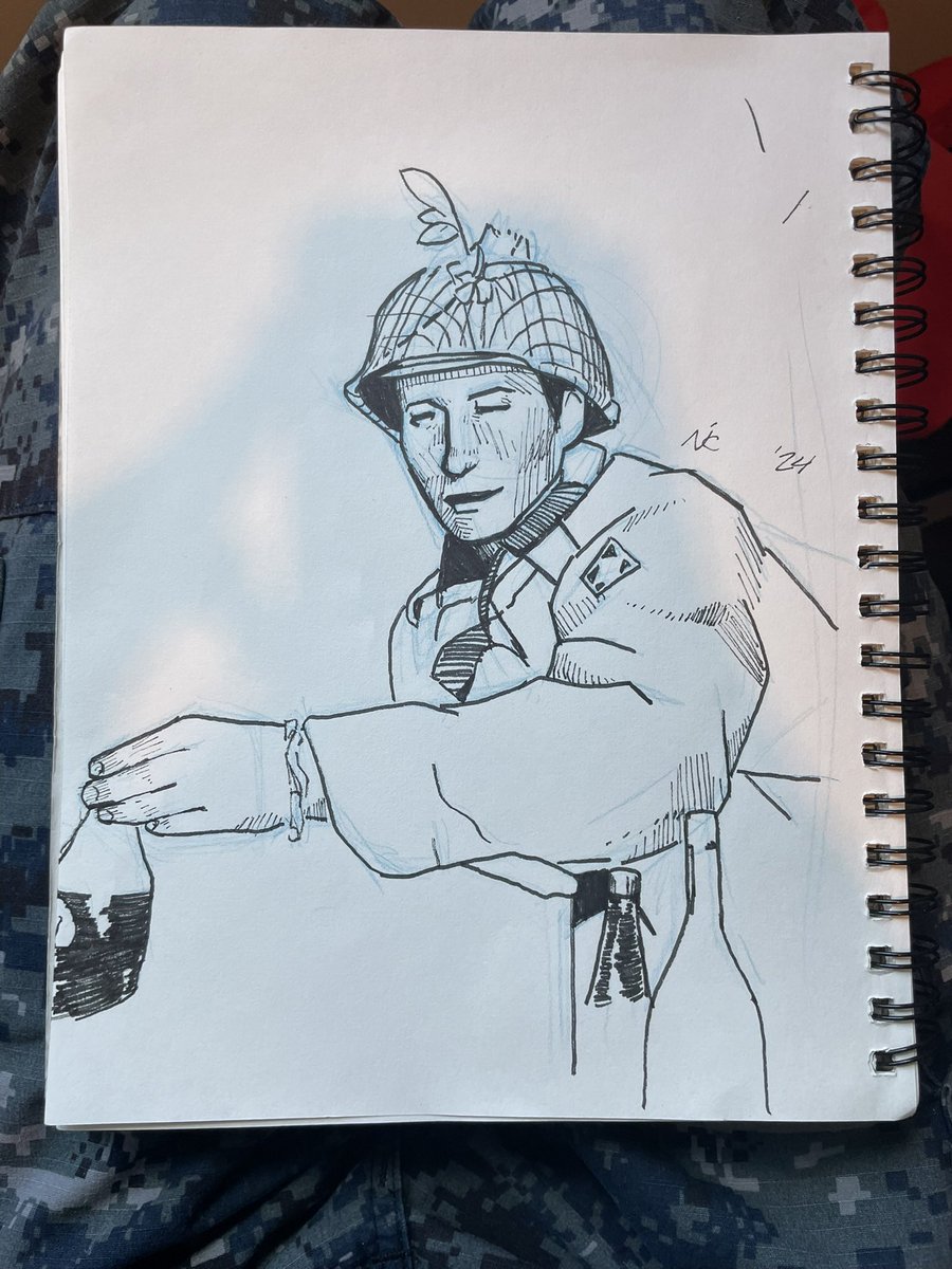 NicholasPhilpo7's tweet photo. More backlog doodles. Lowkey haven’t picked up a pen in a while. Might see if I can still draw like this #art #sketchbook #ink https://t.co/8WpLkTBbr9