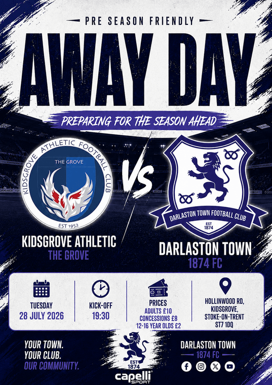 DarloTown1874FC's tweet photo. The Final Tune-Up! #Pitchero
https://t.co/OQD7WEfrd6 https://t.co/DXe4q6Smv1
