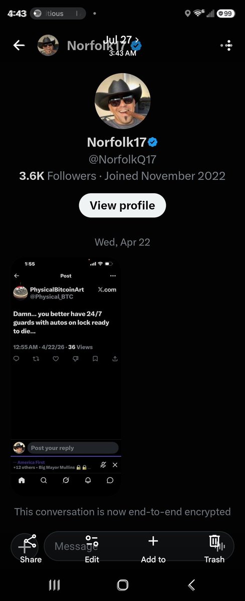 SOLVE53394692's tweet photo. https://t.co/lOQdwA4yNU
🎖#FFL2028 🤝Doing lie detector tests #ElleWoods78 #americafirdw #blitz_or_die #CIADirector 📞 #Kystatepolice @SecRubio Vet NorfolkQ17 AID death threat drop out President careless #POTUS 🎖#StephenM #timkaine 🔎
#TimSheevyMT Interview
#ellalangleymsic https://t.co/5lOmWtF0I8