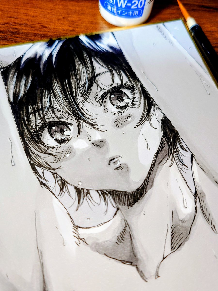 makomako1061's tweet photo. 小色紙完成です。 https://t.co/9UYKx2BRmk