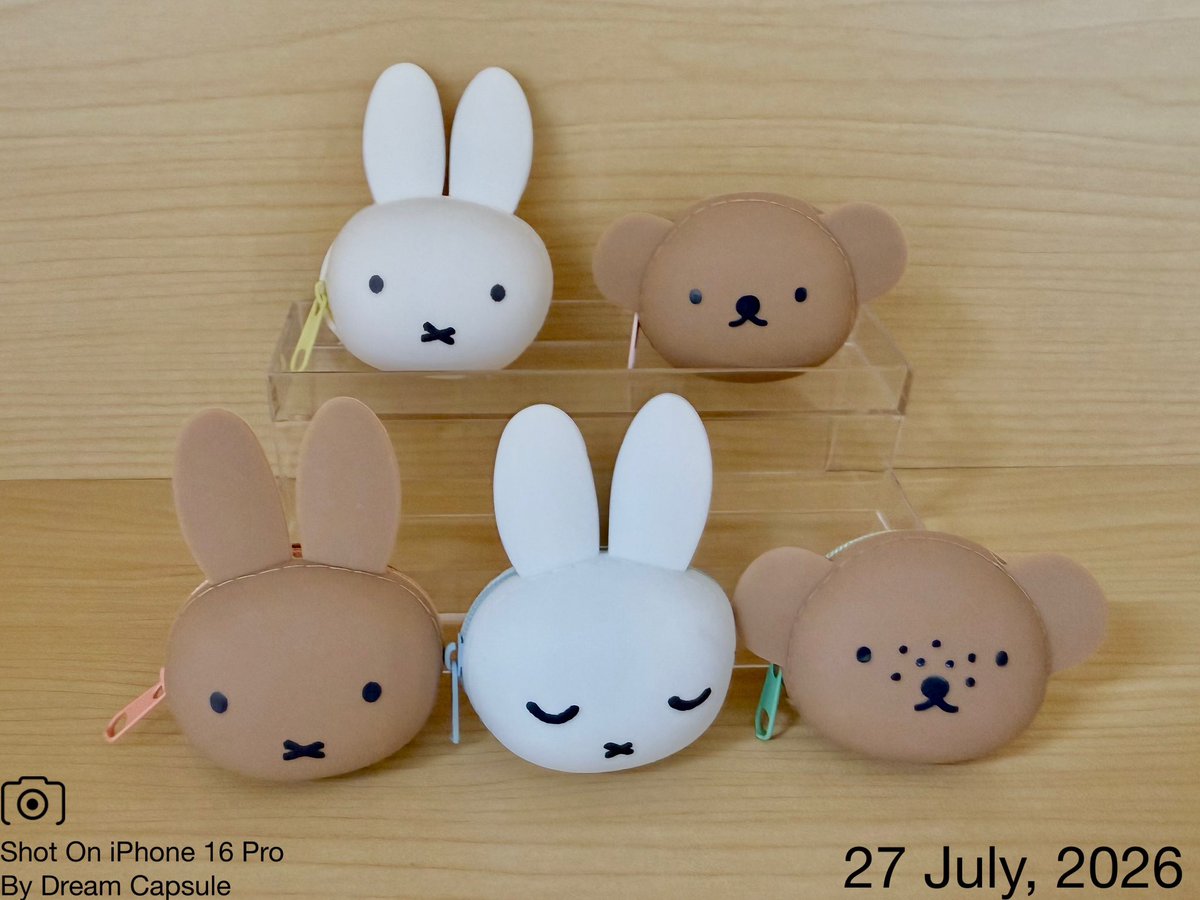 dreamcapsuleCEO's tweet photo. 🌟新入荷ガチャ商品プレゼントCP🌟

人気シリーズに第2弾が登場🌷
「miffy FACEシリコン小物入れ Part.2」

フォロー&amp;RP(RT)していただいた方の中から抽選で2名様に全5種セットをプレゼント🎁
ドリカプへの入荷日とキャンペーン詳細は↓

#ドリームカプセル #ガチャ専門店 https://t.co/Apkqe6OXjo