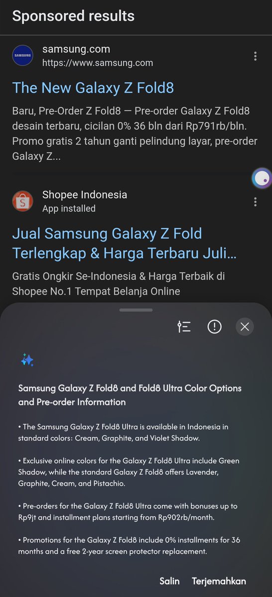 LgndryPokemon's tweet photo. @detikcom Varian warna #GalaxyZFold8 yaitu Lavender, Cream, Graphite, Pistachio Menarik banget bisa disesuaikan dengan personality aku!!!
#FoldTheDoubt #GalaxyUnpacked #UNPKWatchParty https://t.co/9rKzr7BJQv
