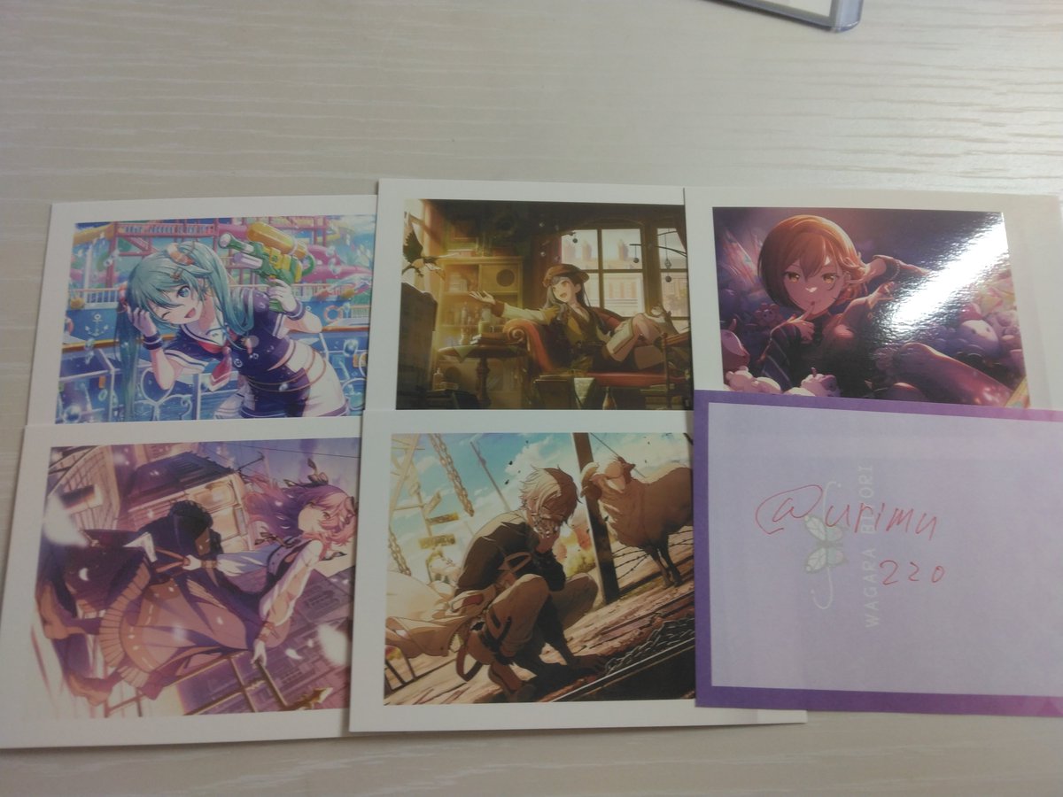 urimu220's tweet photo. プロセカ　ぱしゃこれ　交換
求同種寧々>異種えむ･寧々
譲画像
郵送でのお取引希望です。
お気軽にお声がけください🍀 https://t.co/yXNa46QZit