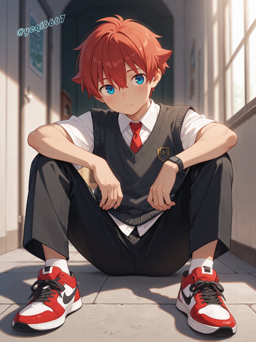 yeqi6667's tweet photo. Random Test 1_0: Sitting
Yuta &amp; Yomogi from Gridman Universe
#AIart #AIBL部 #AIイケメン部 #yaoi #gay #NSFW #R18 https://t.co/Gv4oaA9Vc9