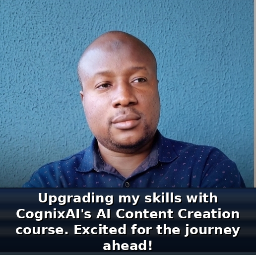 azant's tweet photo. Researcher. Automation builder. Now content creator.
30 days. This is Day 1.
@tech_babby @cognixai_
#Techbabby #BuildingInPublicWithCognixAI https://t.co/wFRWYNm6HV