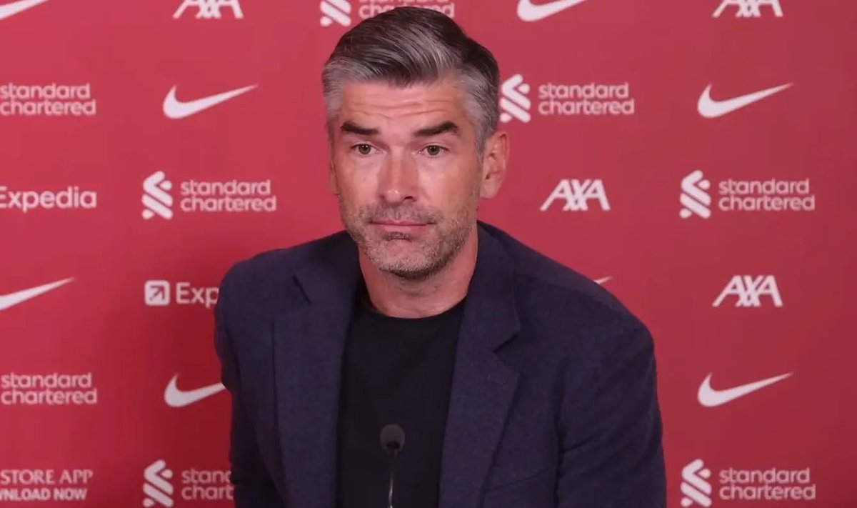 AnfieldSector's tweet photo. [🟢] NEW: “Expecting a busy few weeks [For Liverpool in the transfer market].

[@alex_crook] https://t.co/Y4h869oVav