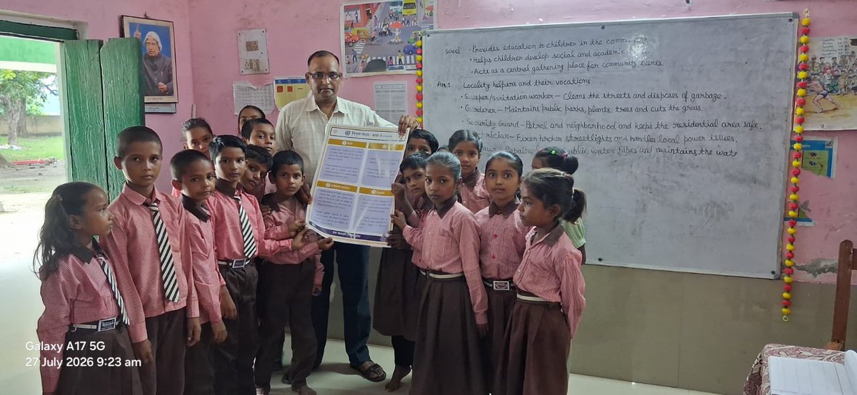 basicshiksha_up's tweet photo. अयोध्या : प्राथमिक विद्यालय रुरुखास हैरिंग्टनगंज  में विभाग के निर्देश के क्रम में बाल वाटिका में निपुण लक्ष्य, सभी पुस्तकों एवं कक्षा 1 से 5 तक नवीन निपुण लक्ष्य के विषय में अवगत कराया गया।

#SchoolChaloAbhiyanUP #SchoolEducation #SamagraShiksha #BasicEducationUP #BasicShikshaUP https://t.co/J13aPSrdfQ