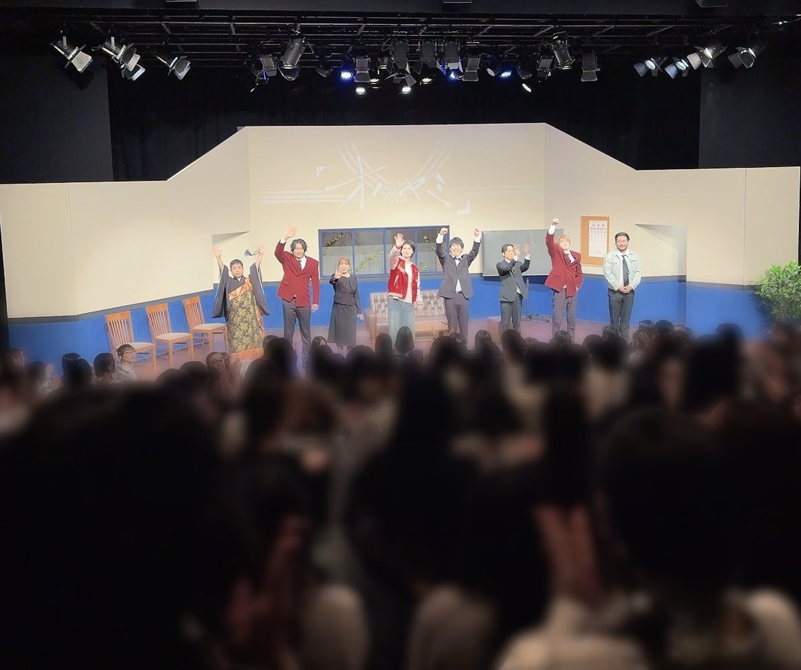 SORI0918's tweet photo. 脚色・演出を担当しました
舞台　# オクヤミ
全公演終了致しましたっ！！
ご来場ご視聴くださった皆様ありがとうごさいます！！
ゆうた、れいじ、まほ、すばるくん、りゅったん、さき、たるみ、鬼さん、本当にお疲れ様でした！！
最高の作品になりました😁 https://t.co/sAusdJ2xRw