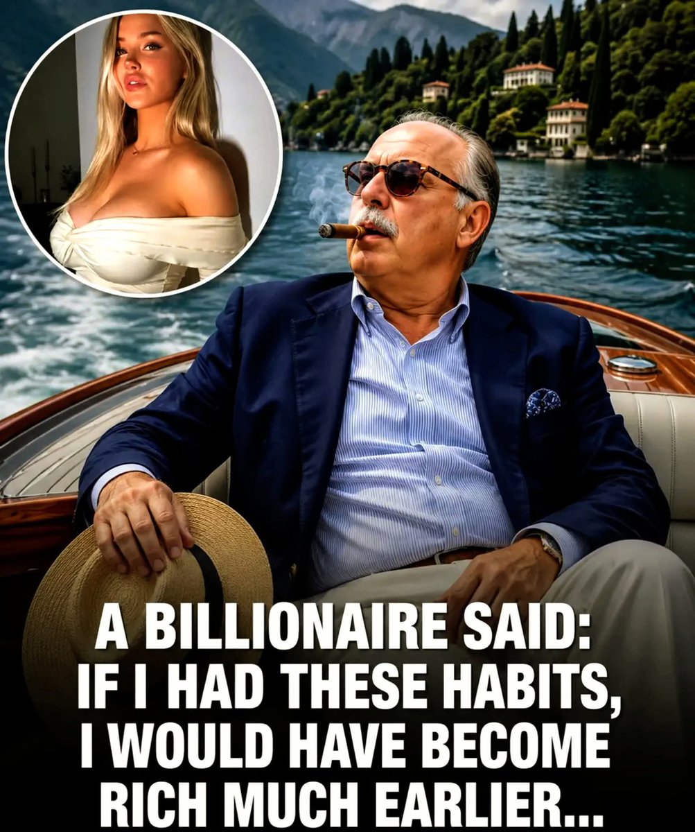 KnowledgeOfOld's tweet photo. A Billionaire said: if I had these habits I would have become rich earlier.

A thread 📌 https://t.co/eAodjVekn9