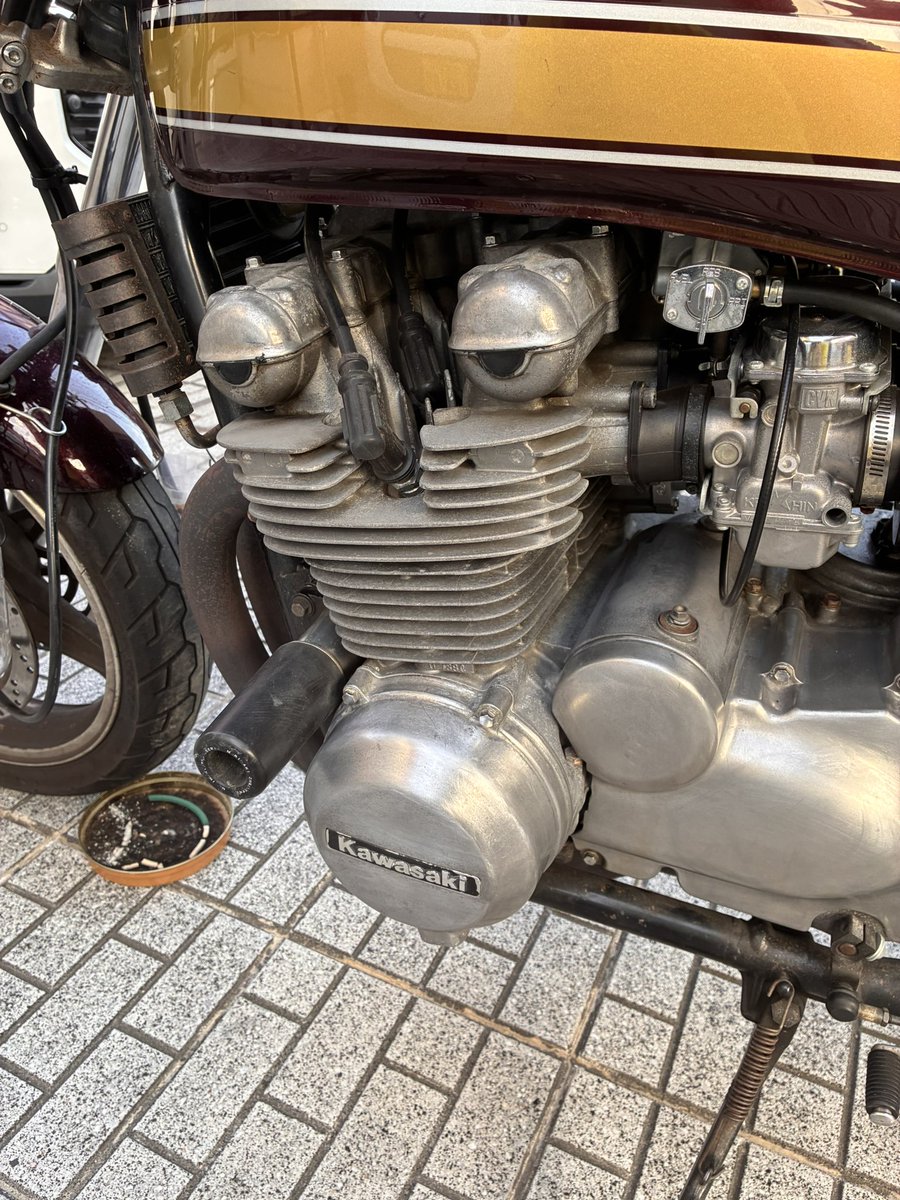 750ajZ's tweet photo. 写真じゃ分からんけど、ちょっと磨くの初めてみた。
ブレーキのシール出てきて、また、やること増えた。 https://t.co/aBDQ6UEoPI