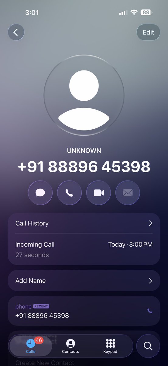 TajinderBagga's tweet photo. . @DCP_IFSO @DelhiPolice , I just received a call from someone offering to provide a cricket betting ID.

When I refused, he asked, “Kabhi toh khele honge?” I told him clearly that I have never participated in betting, that it is illegal, and that I would report the matter.

Sharing the screenshot for necessary investigation and action.
