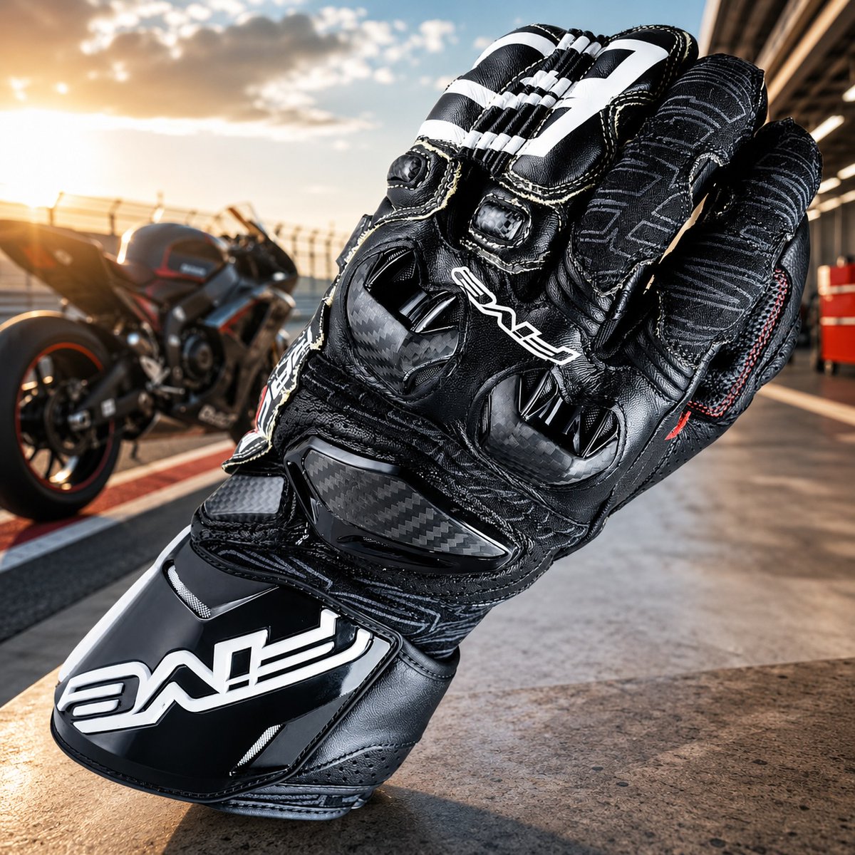 CryptoMotoApp's tweet photo. Race-ready protection meets premium comfort 🏍️
The Five RFX Race Gloves deliver top-tier safety, carbon protection, and track-proven performance for riders who demand the best. Built for speed.
Shop now: https://t.co/42U37uxNGX
#MotorcycleGear #TrackDay #FiveGloves #CryptoMoto https://t.co/2VjLFDjrYj