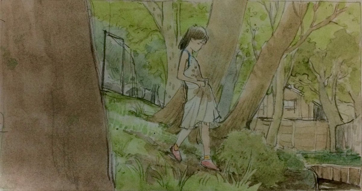 simodasketch's tweet photo. ヤマザキパンでバイトをしていた頃、Twitterで山本と出会い、仲良くなりました。

山本は高校卒業後に大阪から上京し、アニメーターになりましたが、約1年でクビになり、挫折している状態でした。僕もアニメ制作に興味があったので、山本に「一緒に自主制作アニメを作ろう！」と提案しました。

こうして、僕たちの活動が始まりました。僕が19歳、山本が18歳のころです。