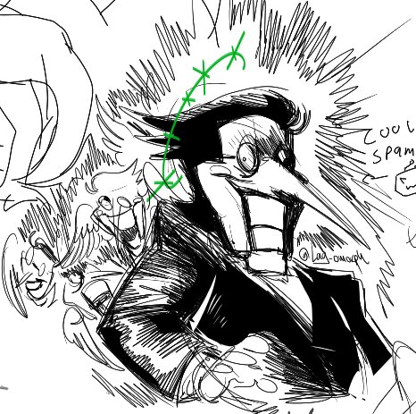 Lag_omorph's tweet photo. More spamton sketches

#deltarune #spamton #spamtonneo https://t.co/vP2R80bUIj