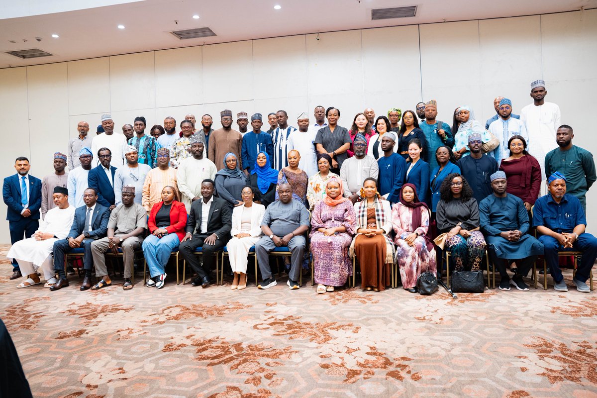 UNDPNigeria's tweet photo. Nigeria is advancing its market-wide Sustainable Finance Taxonomy to align financial flows with national priorities and the #SDGs.

Anchored under the @INFFfacility, and supported by @UNDP, the technical validation workshop on the Sustainable Finance Taxonomyis bringing together key stakeholders to finalise the taxonomy draft, enhance transparency, and mobilise long-term capital for green growth.