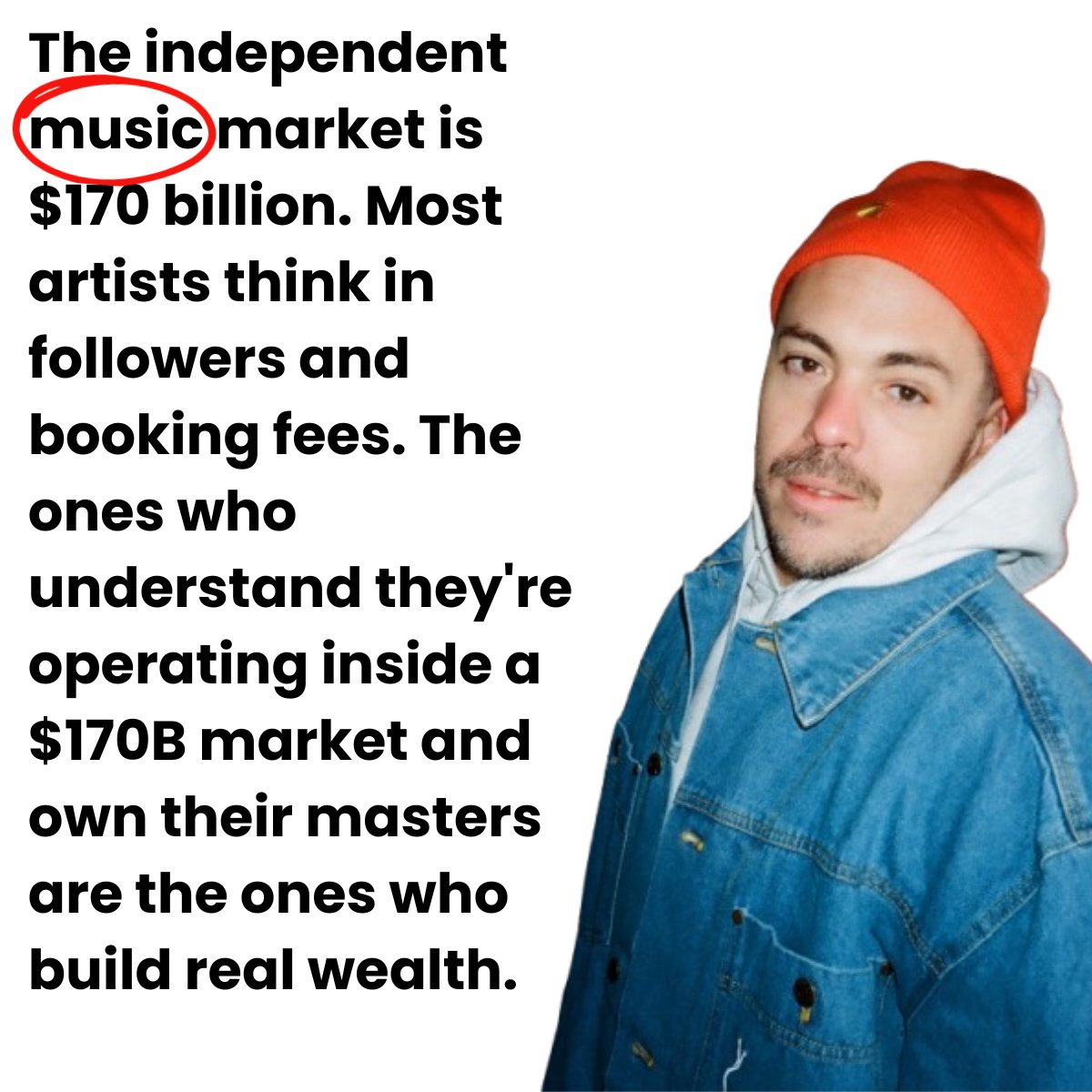 santemusic's tweet photo. The music industry is worth $170B

Stop thinking in followers and streams.

Start thinking in assets.

Own your masters.
Register your publishing.
Build your catalogue.

Creators get paid.
Owners build wealth. https://t.co/AdiIMpEYsL