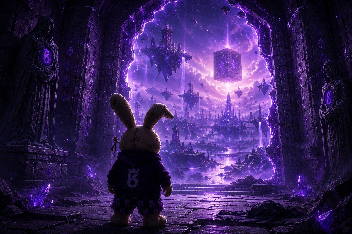 Anome_Official's tweet photo. He didn't leave a warning.

He didn't leave an answer.

He only left the gate...

And waited for us to take the first step.

#ThePurpleTrail #ANOME https://t.co/GYZICpRmwu