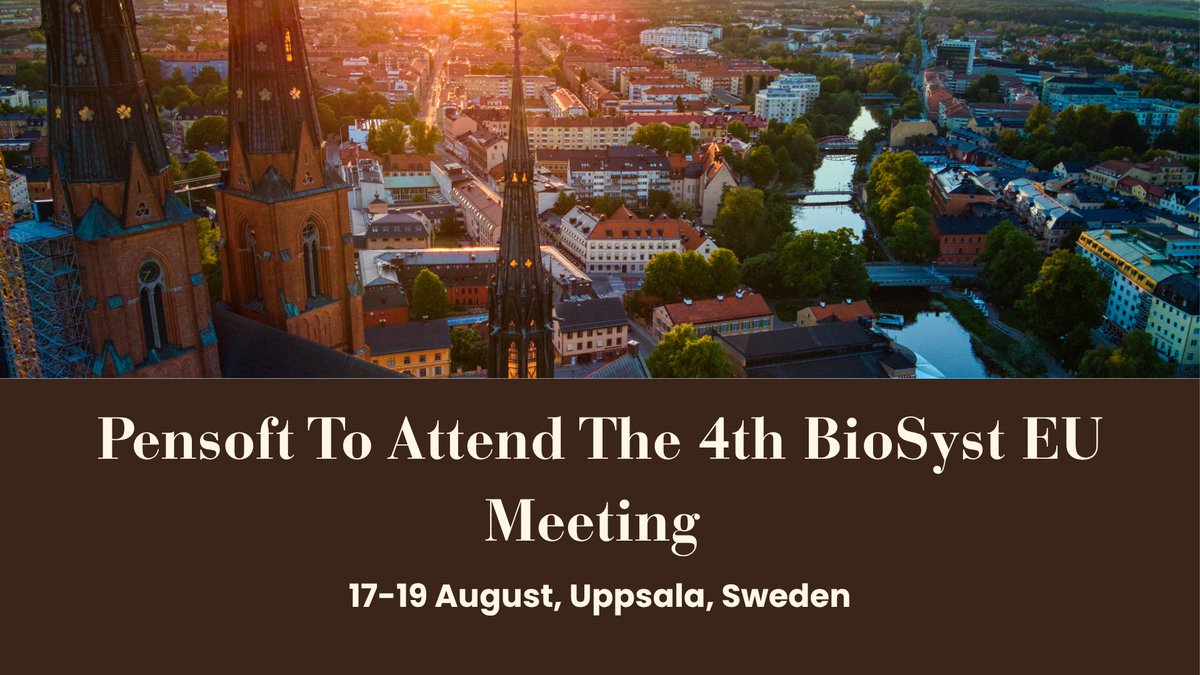 ZooKeys_Journal's tweet photo. @Pensoft is heading to the 4th BioSyst EU meeting in Uppsala, Sweden (17-19 Aug)! Visit the publisher's stand to chat about their open-access journal portfolio, new titles, and the @ARPHAplatform: https://t.co/Nxzpaip25o

#BioSystEU2026 #Taxonomy https://t.co/UoXsyS6zU5