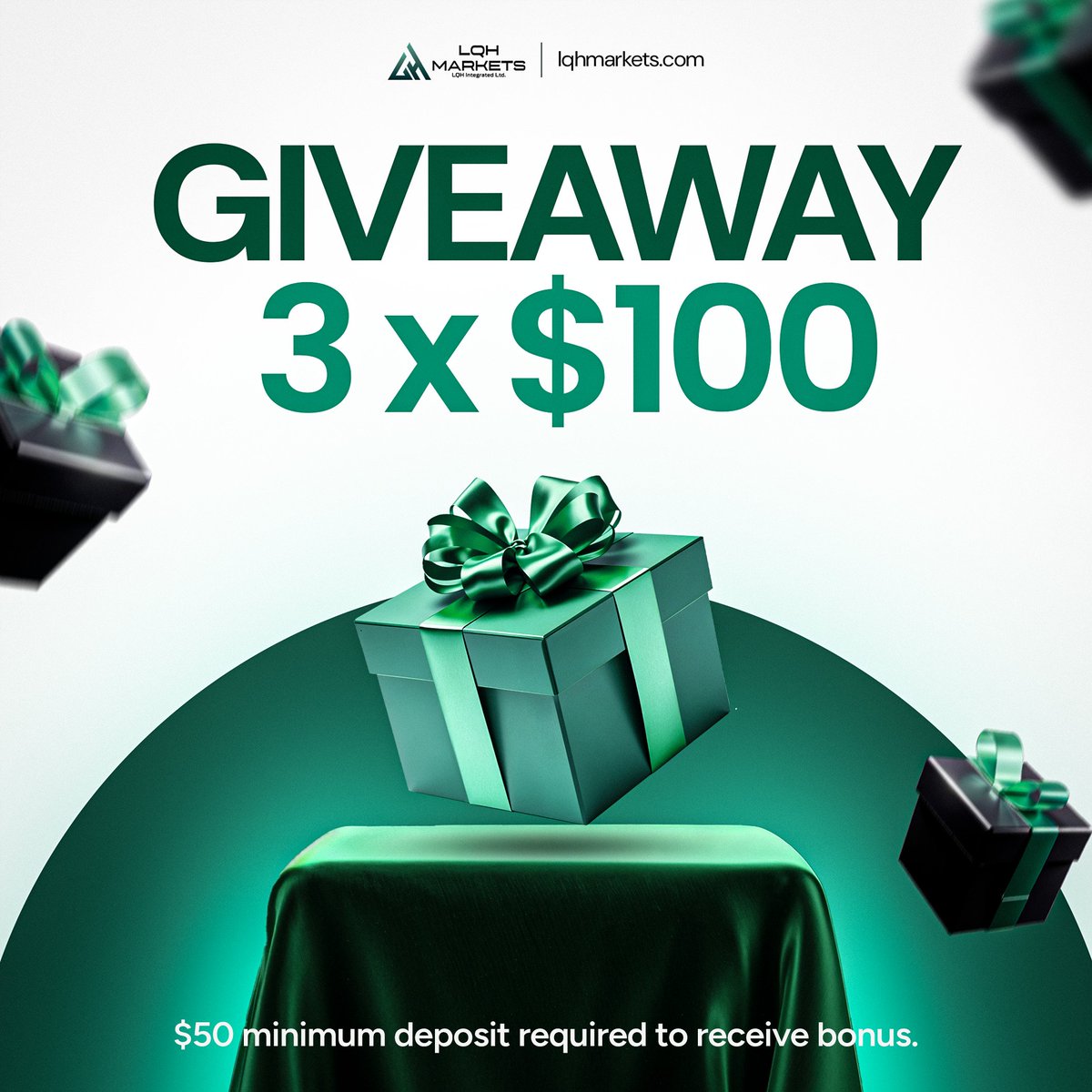 danfaari's tweet photo. 🎁 GIVEAWAY ALERT 🆓️

3x $100 deposits to traders who show up and engage.

Must follow:

 @LQHMarkets | @danfaari_ and turn on notifications

Also follow  | @dadeen__  |  @MAbba_FX @manisfx_ | @__alameein |

- Must register to dashboard with the link: https://t.co/qK1RH6Xbop and drop screenshot to be able to claim reward.

- Like, repost, and tag 3 traders
- Engage with the quoted tweet 

Winners in 72hrs