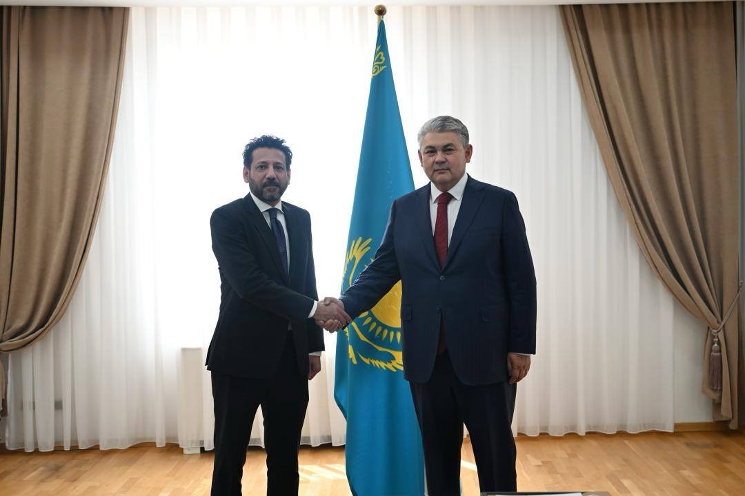 MFA_KZ's tweet photo. 🇰🇿🇵🇰 Kazakhstan’s Foreign Minister Receives Pakistani Ambassador Concluding His Diplomatic Mission

https://t.co/LfB6CuRN0a https://t.co/Ytbs91umk7
