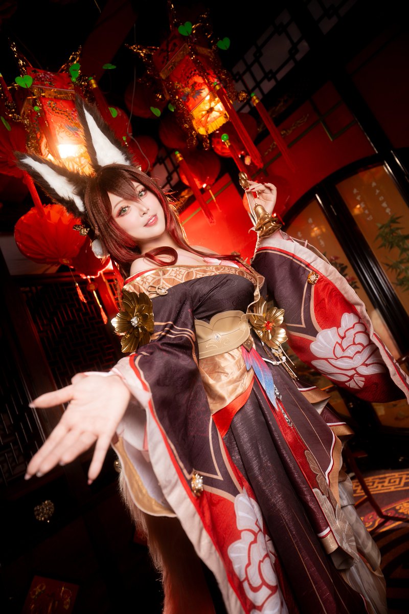 chubichoo777's tweet photo. cos  崩壊スターレイル 
SP停雲

帰忘の流離人　🦊🦊🦊🦊　忘歸人

📷ゆうはさん@yuuha_camera

#HonkaiStarRail
#崩壊スタ一レイル  #スターレイル https://t.co/ujJac98rHR