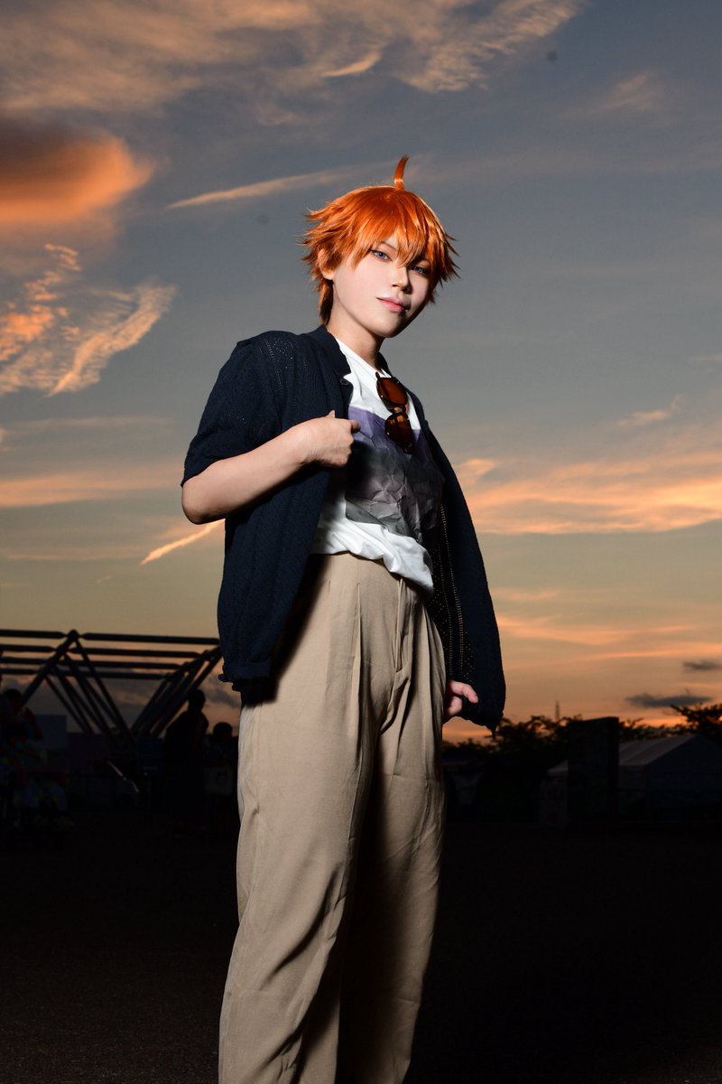 KTZ_SP's tweet photo. 🌈🕒Cosplay 📿🍔

            🌇

📸@SyunyaKatoh 
#アコスタ万博夏まつり https://t.co/iZ20Y77lGE