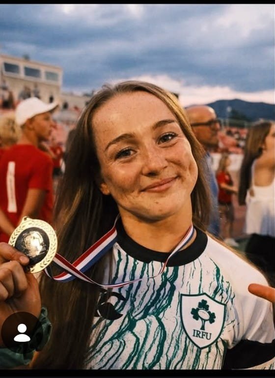 AthyRFC's tweet photo. Congrats to our own Amy Larn and the @IrishRugby 🇮🇪☘️ Womens 7s squad on their win 🏆 in the European 7s tournament in Split, Croatia 

Amy scored 3️⃣ tries 💥💥💥 in the tournament where the Irish team put in a string of amazing performances 👏 

#RunAmyRun #FromTheGroundUp https://t.co/gXgo9h5CUA