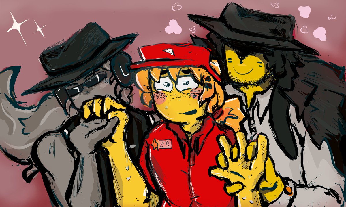 GoMarshe's tweet photo. I think it's silly that Elliot is the speck of color in this dynamic
#doublepizzafedora #forsaken #elliotwaapp #mafioso #chanceforsaken #shipart https://t.co/cztilIUb6W