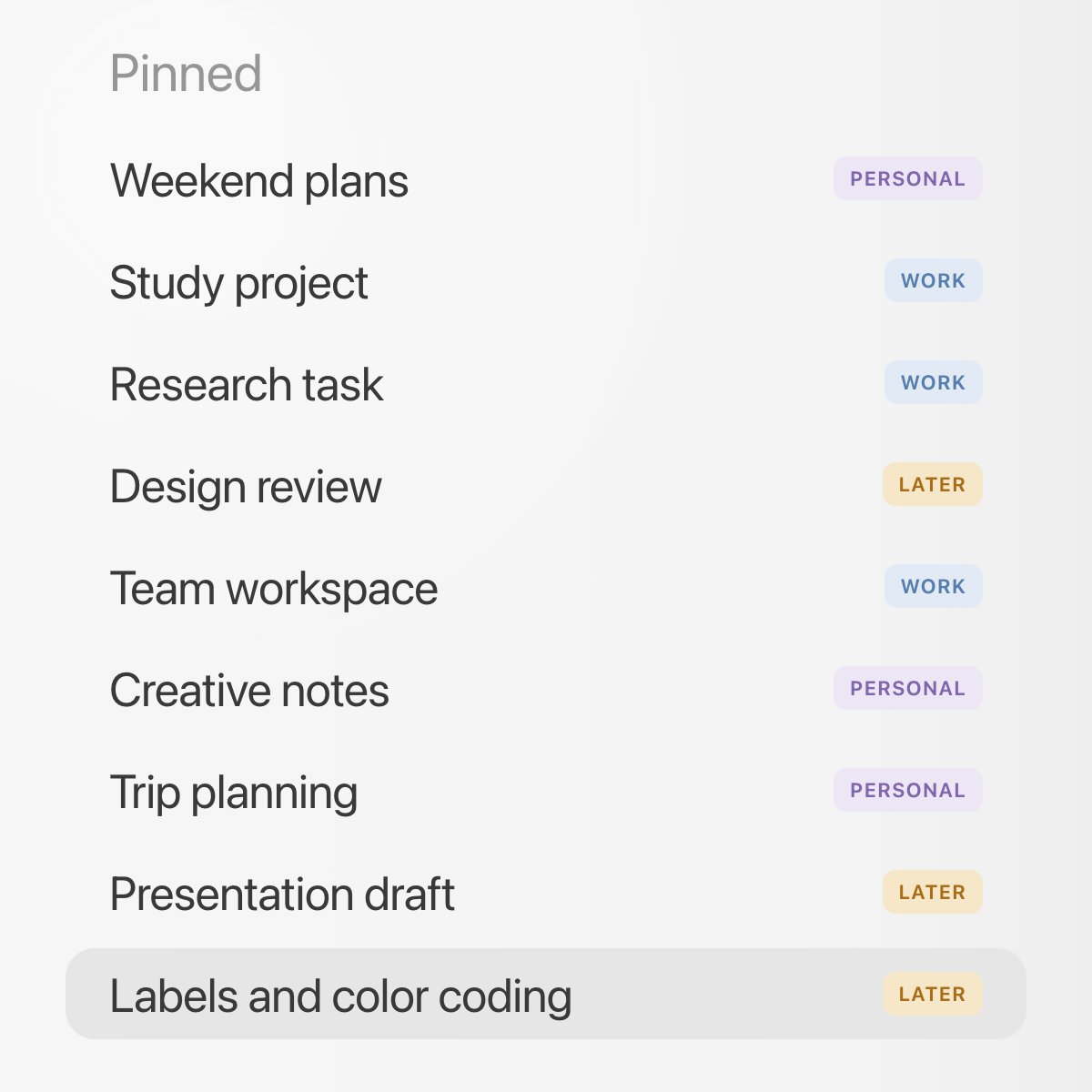 bzunami_'s tweet photo. small idea for ChatGPT Work: now chats and work threads live together, pins help me move between personal and work stuff on desktop and phone. I’d love custom labels/colors/icons: personal, work, review later etc. to separate these worlds at a glance.

@thsottiaux @ajambrosino https://t.co/2FH4OPVk8b