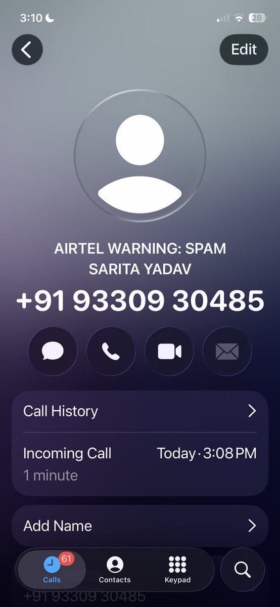 Tech_Senthil's tweet photo. @Childhelpindia you spammed again with a telemarketing call without checking DNd register. Shameful, repeated violation @Airtel_Presence   Sharing the number of your caller for the record. https://t.co/PXVf9N67j5