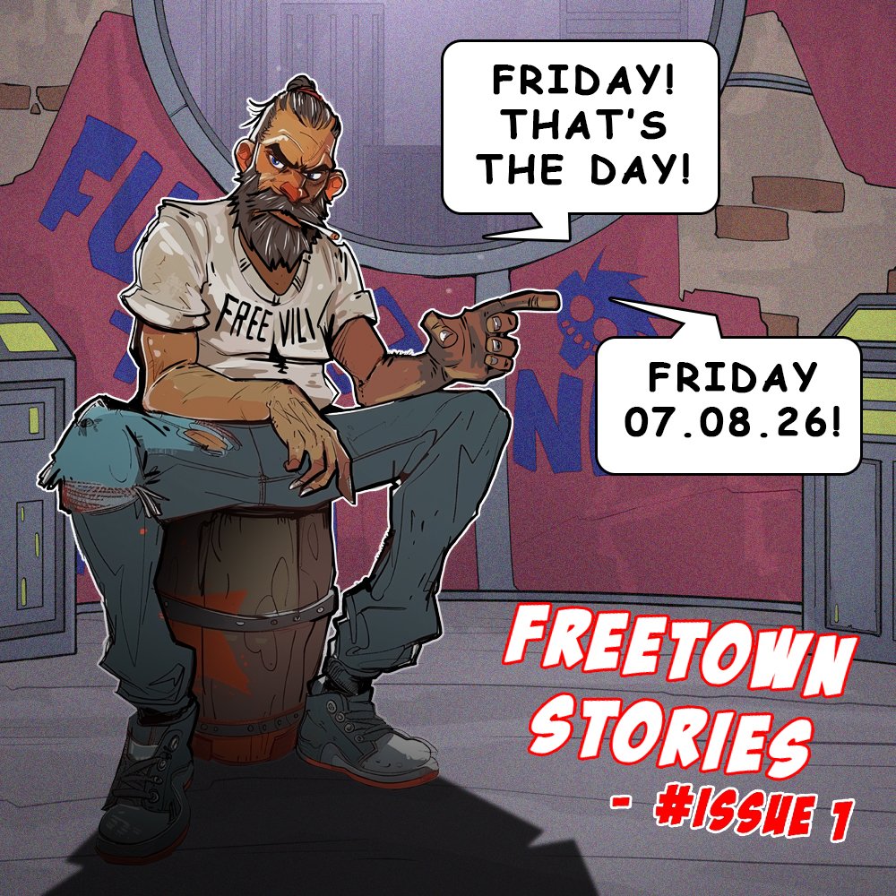 BeggoArt's tweet photo. 🚨 THE DATE IS LOCKED. 🚨
After way too much coffee, ink, and a few beers...
FREETOWN STORIES #1 officially launches on KICKSTARTER - 07.08.2026!
If you've been following this madness, this is where it all begins!
😈
#Kickstarter #ComicBook #IndieComics #ComicCreator https://t.co/cjs6GdOtKx