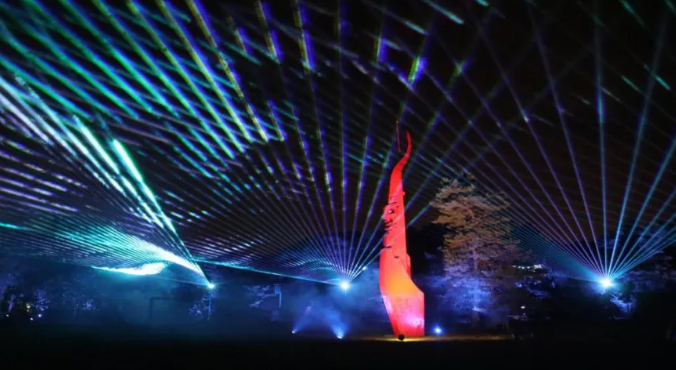ShenyangChina's tweet photo. Tourism in Shenyang: The Muguang Forest Tour at the Shenyang Botanical Garden reopened on July 25, unveiling a new all-day park experience. From daytime exploration to enchanting summer evenings, visitors can immerse themselves in the magic of the forest and enjoy a brand-new night tour experience under the lights.