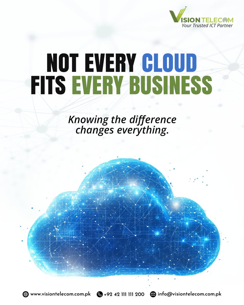 vtplofficial's tweet photo. Picking the right cloud model isn't about chasing what's popular, it's about understanding what your business truly needs.

#VisionTelecom #CloudStrategy #DigitalTransformation #TechSolutions #Cybersecurity https://t.co/SHqwMbZekj