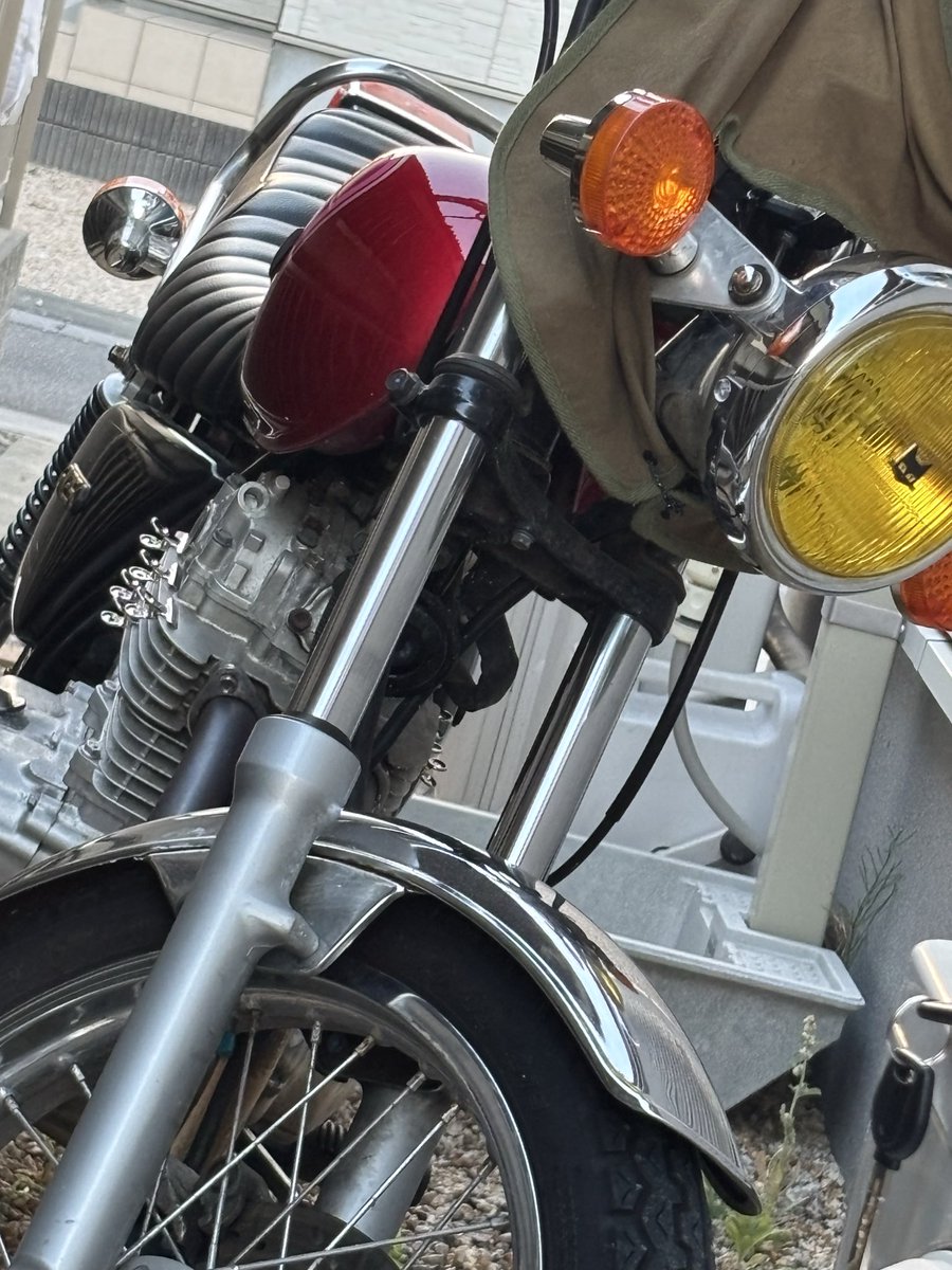 Ash_the_Ripper_'s tweet photo. 今日久しぶりに乗った。明日は通勤に乗ってこかな。 https://t.co/31KbcdfX3l