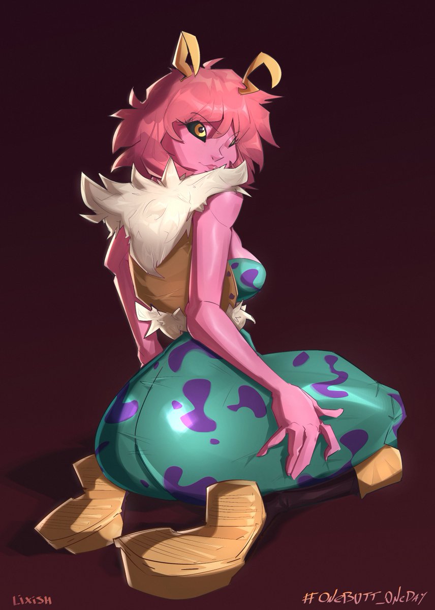 DamienO0_'s tweet photo. #OneButt_OneDay Day 4 - Mina Ashido https://t.co/1zxTneHDkn