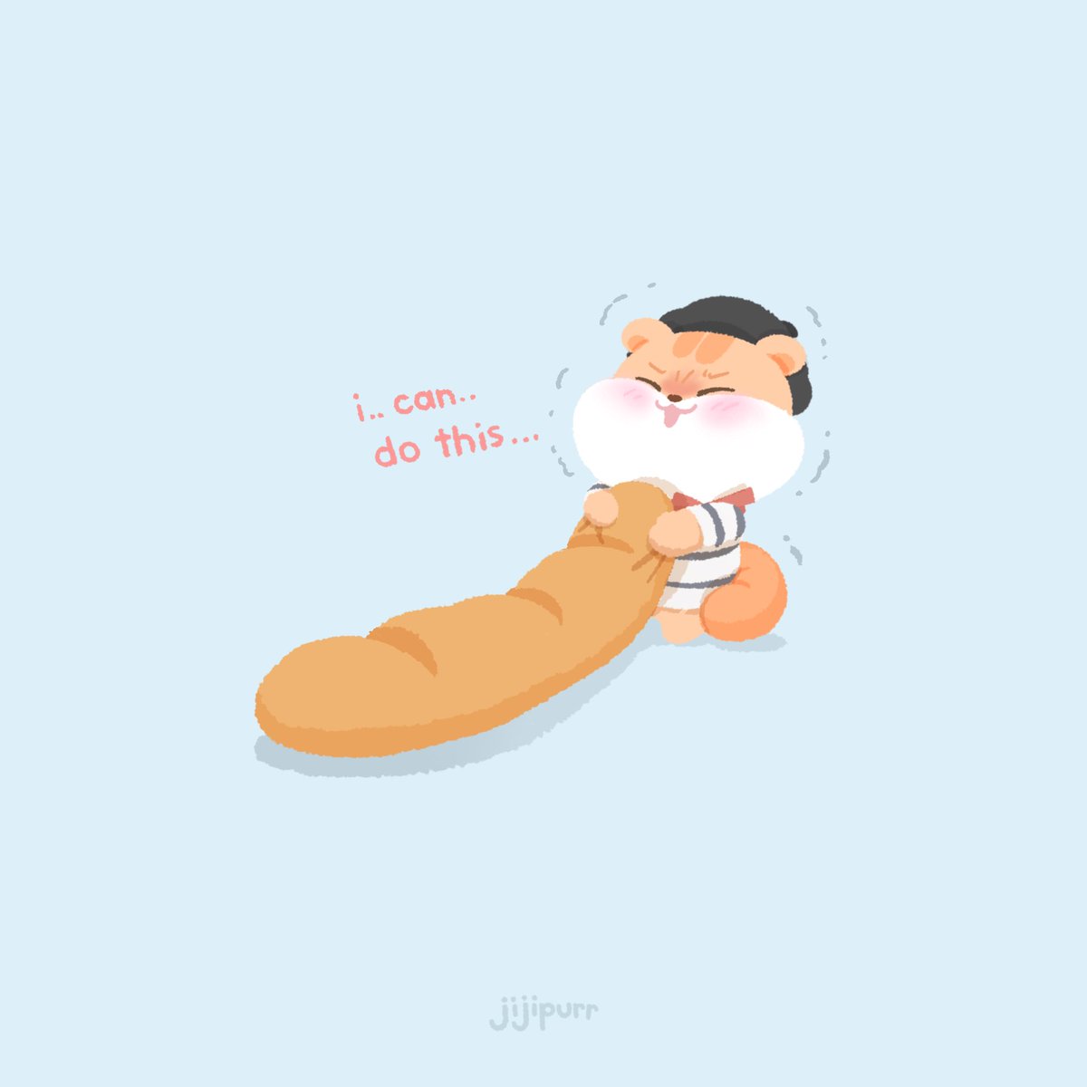 jijipurr's tweet photo. maybe he should carry sth his size.. 😥

#ATEEZfanart #hongjoong #홍중 https://t.co/AXTkAdnbWZ