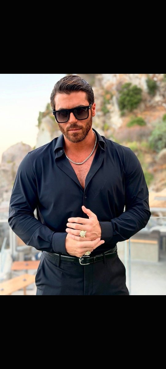 MariaLuiza20695's tweet photo. In mode beauty in black (credit to the author) 
I vote for #CanYaman from Turkiye for The 100 Most Handsome Faces of 2026
#100faces2026 
#tccandler 
@tccandler https://t.co/Dk3r7Xkg1f