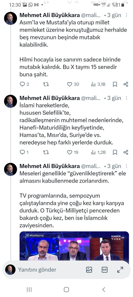 Mehmet Ali Büyükkara tweet media