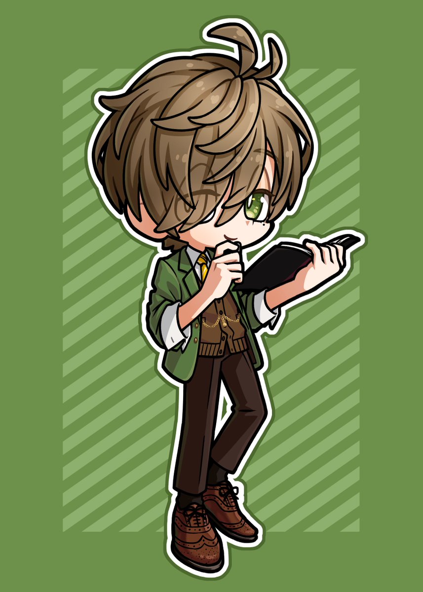 aio_second's tweet photo. やっとエデン組揃えられました。描いた順に並べてみたら1枚ごとの期間が開いたせいで線の太さとか細かいところの塗り方が少し���つ違う…。 https://t.co/Pf75mmjIWl