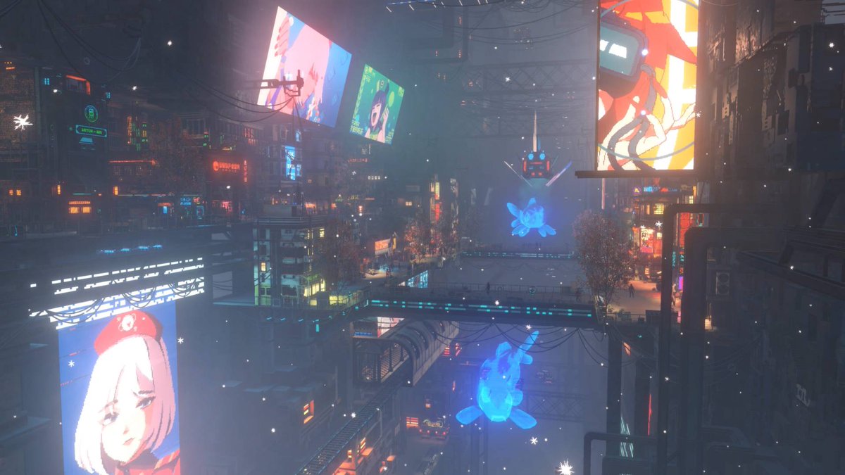 gamespark's tweet photo. サイバーパンクな街で店を構える生活シム『Nivalis Nights』日本語字幕付き紹介映像！人々と友達やそれ以上の関係を築き、美しくも不穏な街で日々を過ごす
https://t.co/SgPMT5hVea

https://t.co/6kdqfN76TV https://t.co/siDCO9ELVF