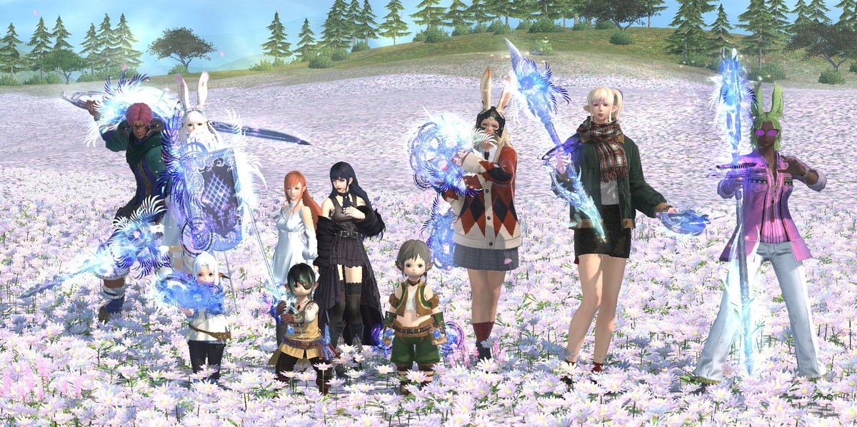 marumeru_ff14's tweet photo. 移動でバタバタしてたから報告してなかったのですが、無事クリアできましたー！

メンバー募集拡散してくれたり、いろいろ教えてくれたみんなありがとうございます！！！ https://t.co/JMhWkSU7Rv
