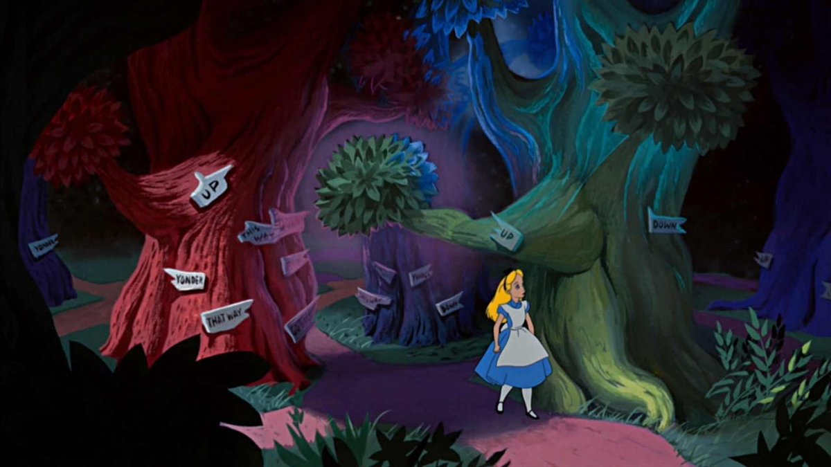 DisneyReact's tweet photo. 🎂 Hoy se cumplen 75 años del estreno de 'Alicia en el país de las maravillas' 🐰

Walt Disney fue un gran amante de la obra de Lewis Carroll y quería que Alicia fuera su primera película, antes incluso que Blancanieves, pero por diferentes motivos no pudo realizarla hasta 1951 https://t.co/CxCuY5CalO
