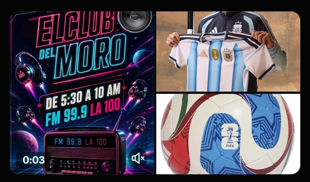 YuponiAndrea's tweet photo. Lunes Y se Arranca con Mis Compañer@s Radiales,  como Cada Semana 
#ElClubDelMoro @SANTIAGODELMORO @soymajulozano @Edi_hermida @fercarlos75 @CostaOkis 😘🤩😍🥰💕 ... Me Anoto para ganar La Camiseta de la SELECCIÓN 🥰 🇦🇷💙😉🥳💕😘 https://t.co/8vJOpIF6ec