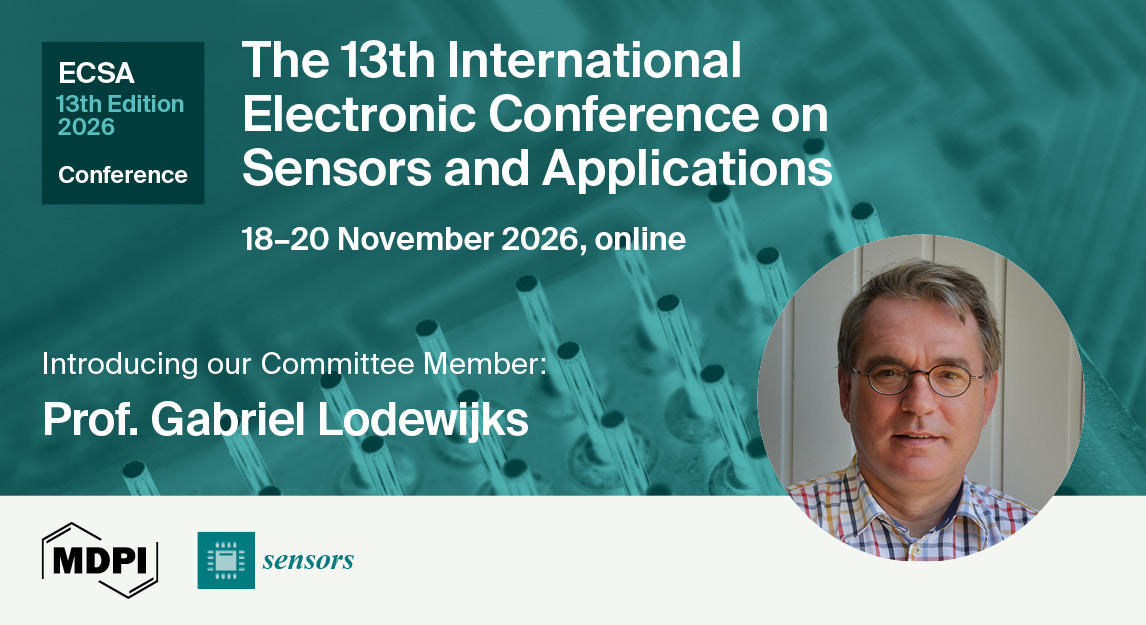 Sensors_MDPI's tweet photo. 🚀 Prof. Gabriel Lodewijks joins the Scientific Committee of #ECSA-13 (Online, Nov 18–20).
🤖 School of #Engineering, The University of Newcastle
📢 Early Bird Registration DDL: 20 October 2026
👉 Register now: https://t.co/eZbhTXaMtv
#ElectronicConference #OpenAccess #MDPI https://t.co/gGhsArOqU9