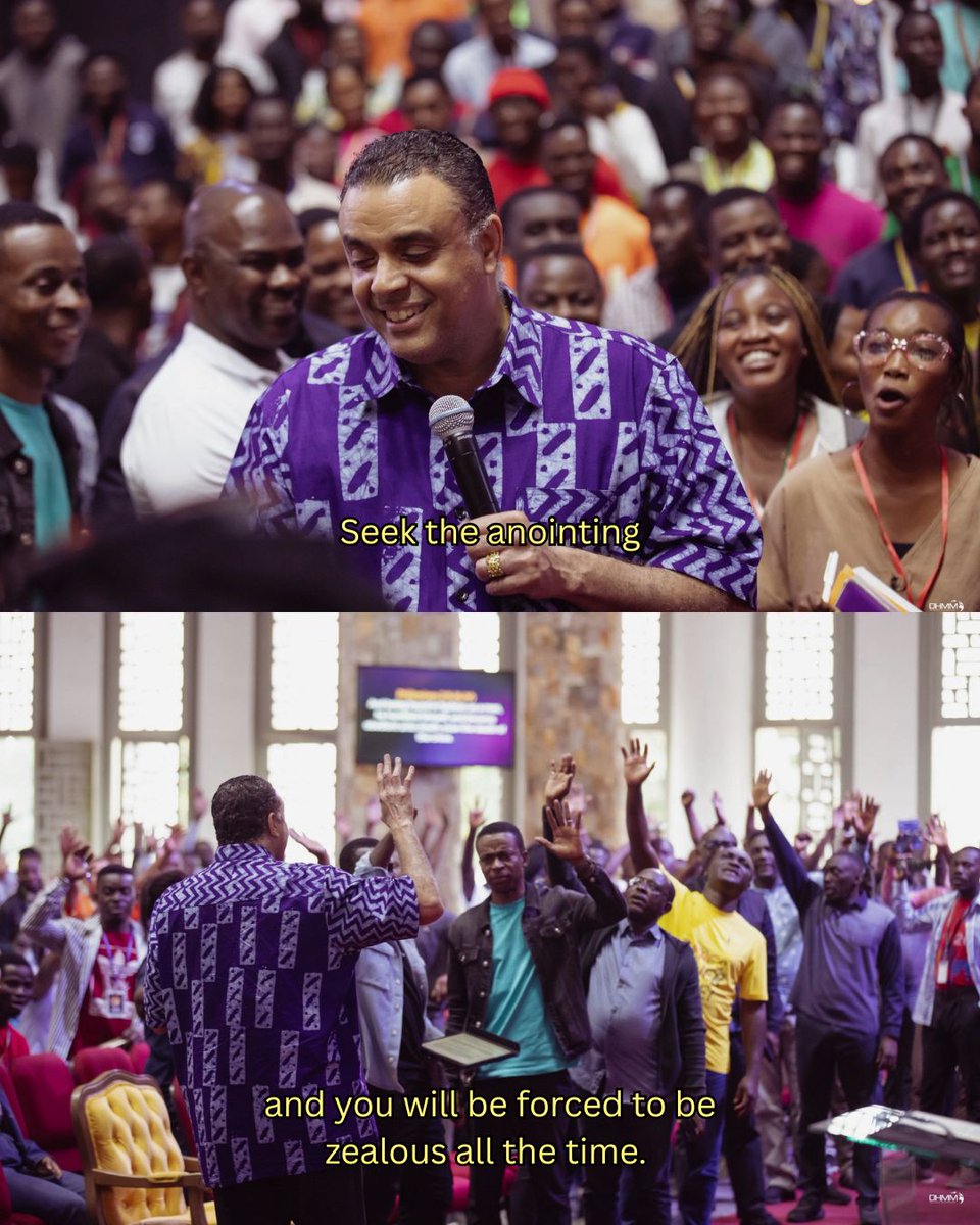 EvangelistDag's tweet photo. "The anointing will make you zealous. When the anointing of God comes upon you, you will be forced to be zealous all the time. You will find that you cannot sit still. There is a driving force inside the anointing that makes you work for God with all your might."

Excerpt From
Catch the Anointing
Dag Heward-Mills

#DagHewardMills  #Christianity