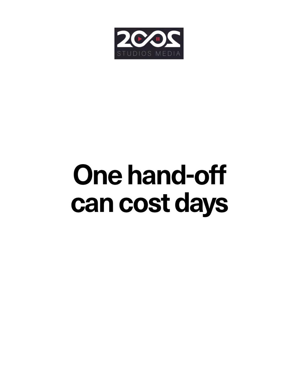 2002Studios_Ltd's tweet photo. Hidden hand-offs in subtitling, dubbing and motion graphics can stall projects.

Check who owns the script, timing, graphics updates and final sign-off.

One miss can cost days. Fix the chain before launch.

go to https://t.co/5xj6ZuNk65 #localization #subtitling #video https://t.co/lrEkiosIo5